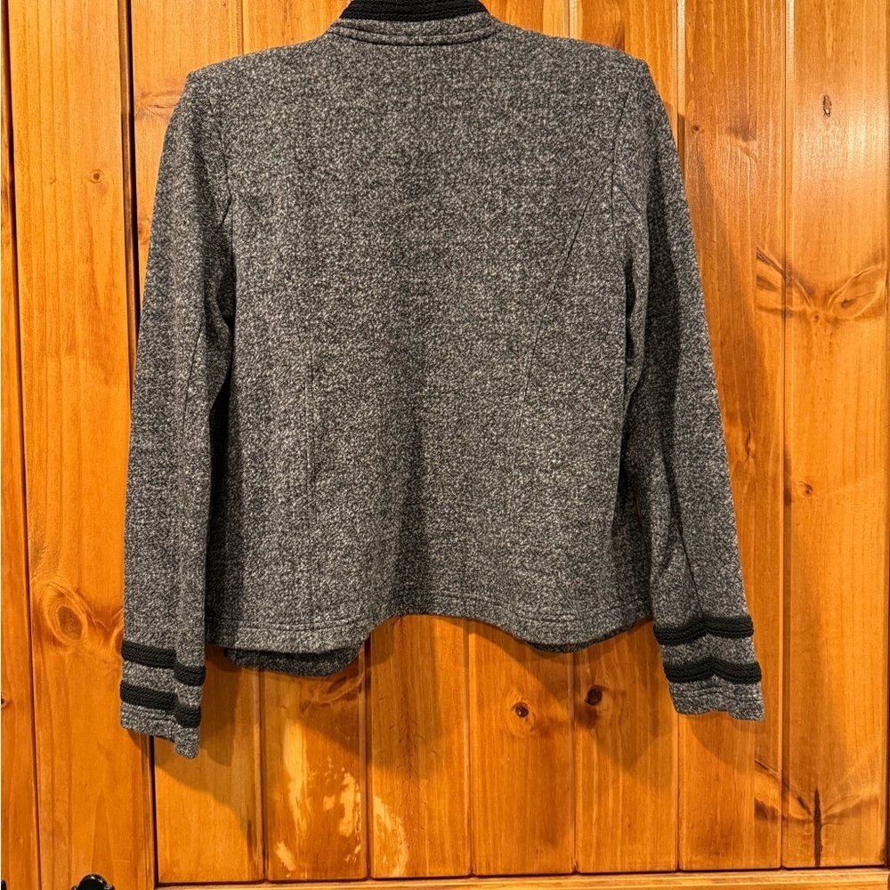 Tommy Hilfiger Women's Gray Bomber Jacket - Picture 3 of 3